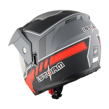 1Storm Motorcycle Dual Sport Modular Flip up Full Face Helmet Dual Visor: HJK910 DSPORT