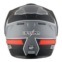 1Storm Motorcycle Dual Sport Modular Flip up Full Face Helmet Dual Visor: HJK910 DSPORT