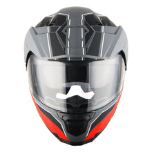 1Storm Motorcycle Dual Sport Modular Flip up Full Face Helmet Dual Visor: HJK910 DSPORT