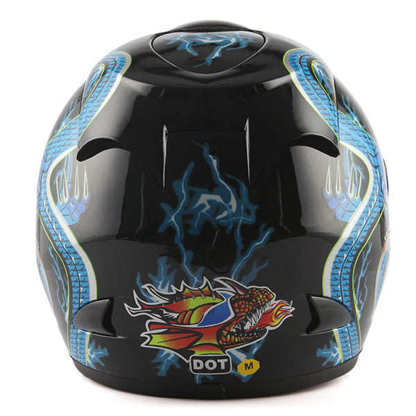 WOW Motorcycle Full Face Helmet Street Bike: HJM