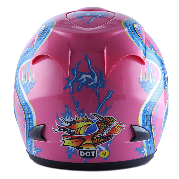 WOW Motorcycle Full Face Helmet Street Bike: HJM