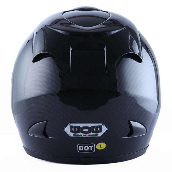 WOW Motorcycle Full Face Helmet Street Bike: HJM