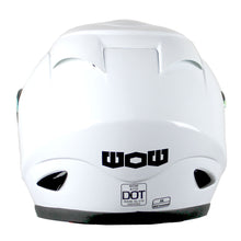 WOW Motorcycle Full Face Helmet Street Bike: HJM