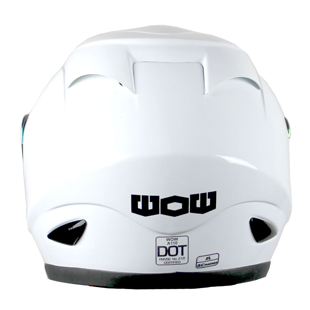 WOW Motorcycle Full Face Helmet Street Bike: HJM