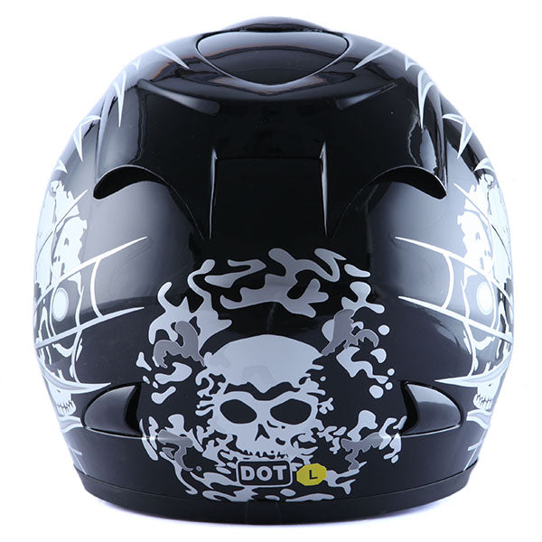 WOW Motorcycle Full Face Helmet Street Bike: HJM