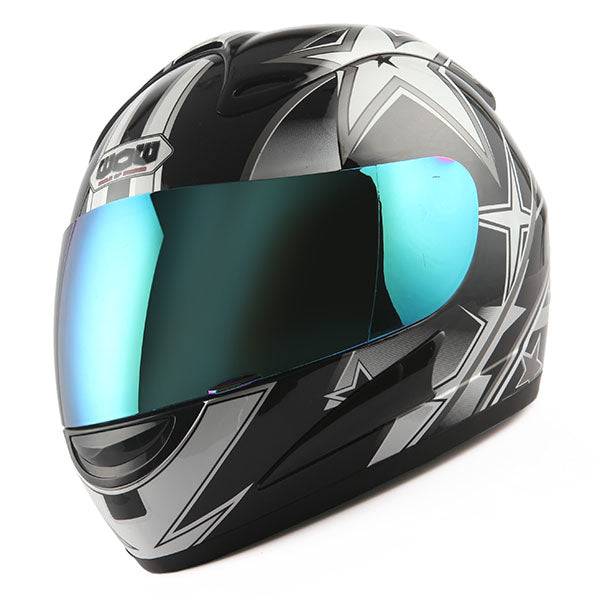 WOW Motorcycle Full Face Helmet Street Bike: HJM