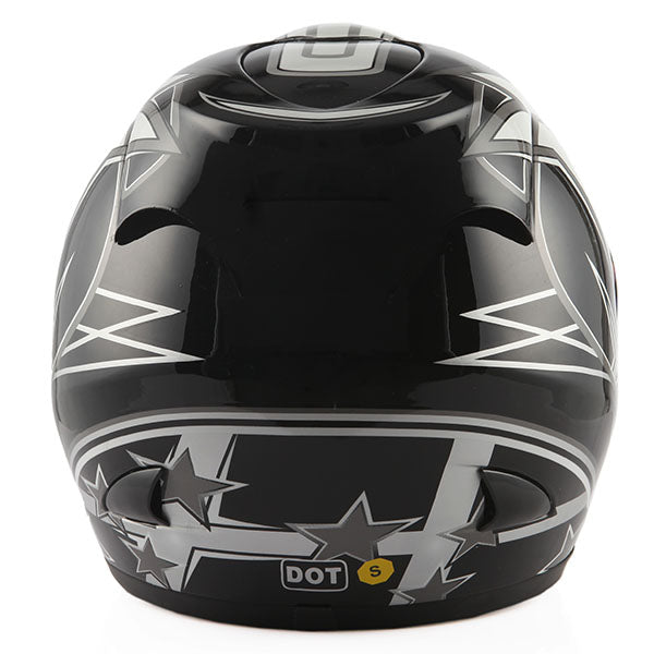 WOW Motorcycle Full Face Helmet Street Bike: HJM