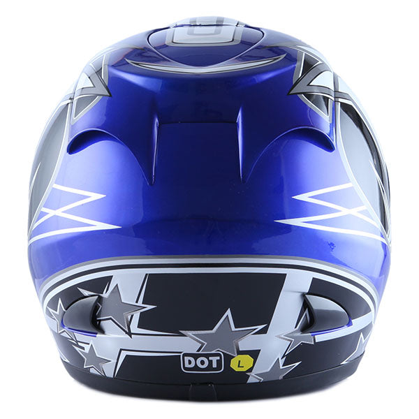 WOW Motorcycle Full Face Helmet Street Bike: HJM