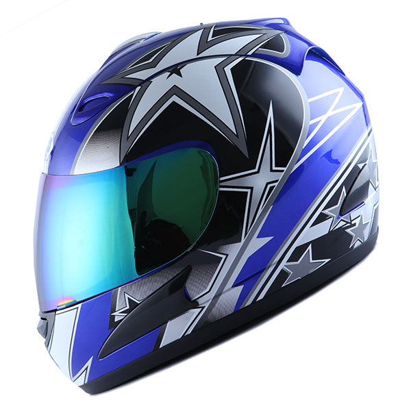 WOW Motorcycle Full Face Helmet Street Bike: HJM