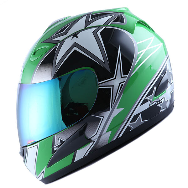 WOW Motorcycle Full Face Helmet Street Bike: HJM