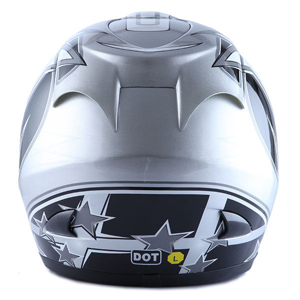 WOW Motorcycle Full Face Helmet Street Bike: HJM
