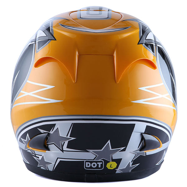 WOW Motorcycle Full Face Helmet Street Bike: HJM