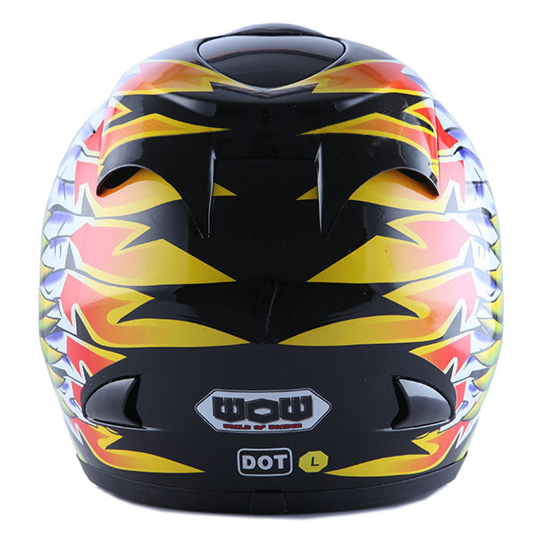 WOW Motorcycle Adult Full Face Close Out Helmet HJMCLS
