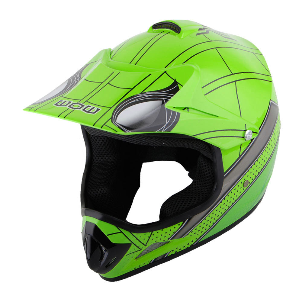 WOW Youth Kids Motocross BMX MX ATV Dirt Bike Close Out Helmet: HJOYCLS