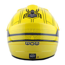 WOW Youth Kids Motocross BMX MX ATV Dirt Bike Helmet Spider Spider Web: HJOY