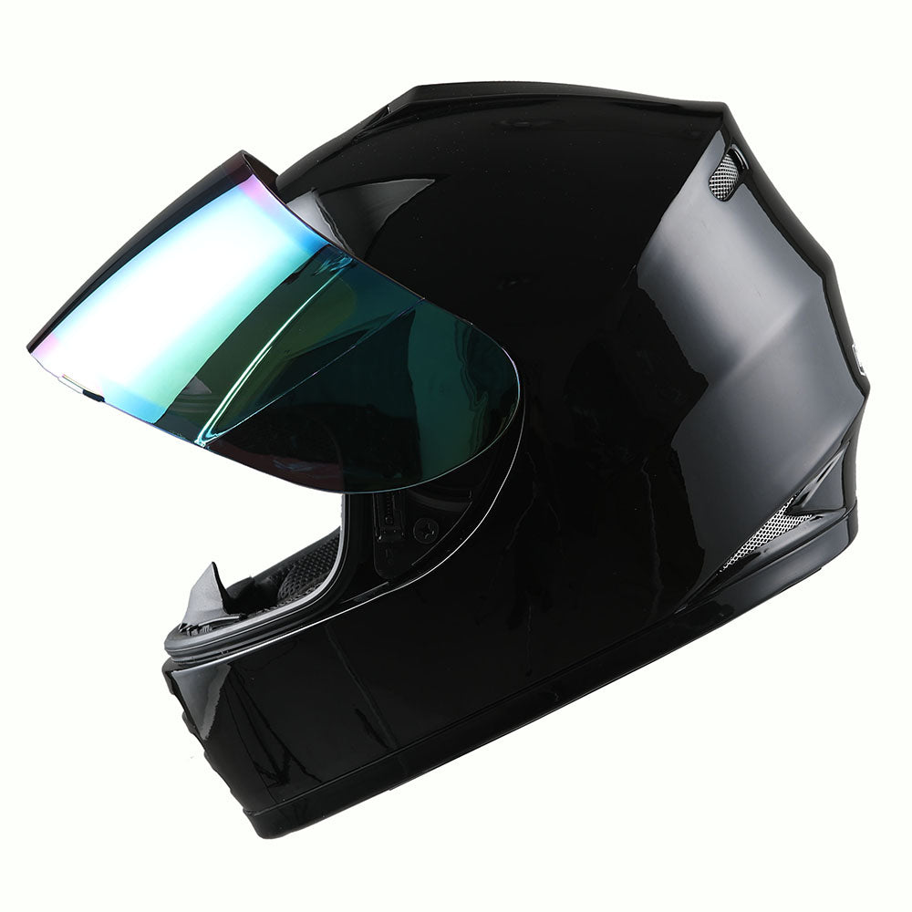 WOW Motorcycle Full Face Helmet Street Bike BMX MX Youth Kids Shark: HKY-B15