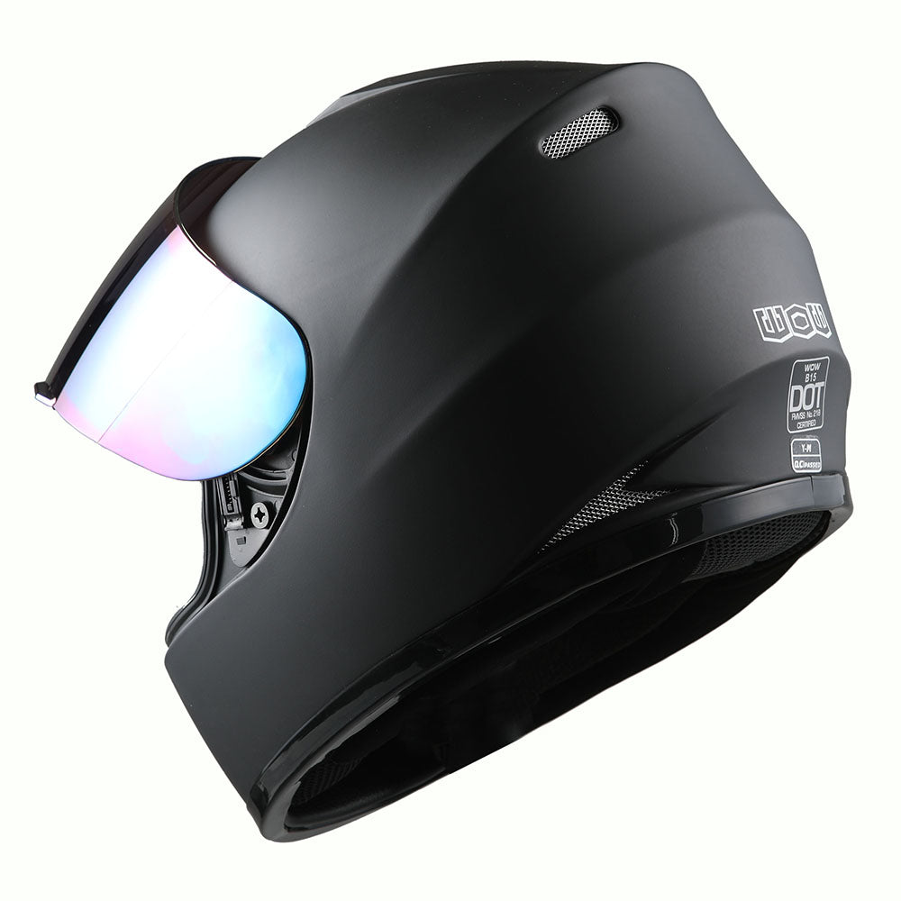 WOW Youth Kids Motorcycle  Street Bike BMX MX Full Face Close Out Helmet: HKY-B15CLS