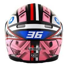 WOW Motorcycle Full Face Helmet Street Bike BMX MX Youth Kids Shark: HKY-B15