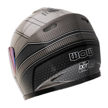 WOW Youth Motorcycle Full Face Helmet Street Bike BMX MX  Kids Shark + MX Skeleton Glove Bundle: HKY-B15