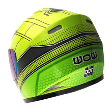 WOW Youth Kids Motorcycle Full Face Helmet Street Bike BMX MX + Skeleton Glove Bundle: HKY-B15