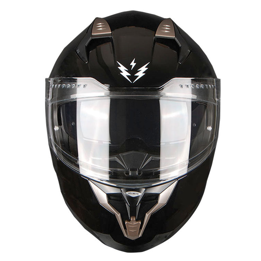 1Storm Motorcycle Modular Full Face Helmet Flip up Dual Visor Anti Fog Pinlock:  JHA119