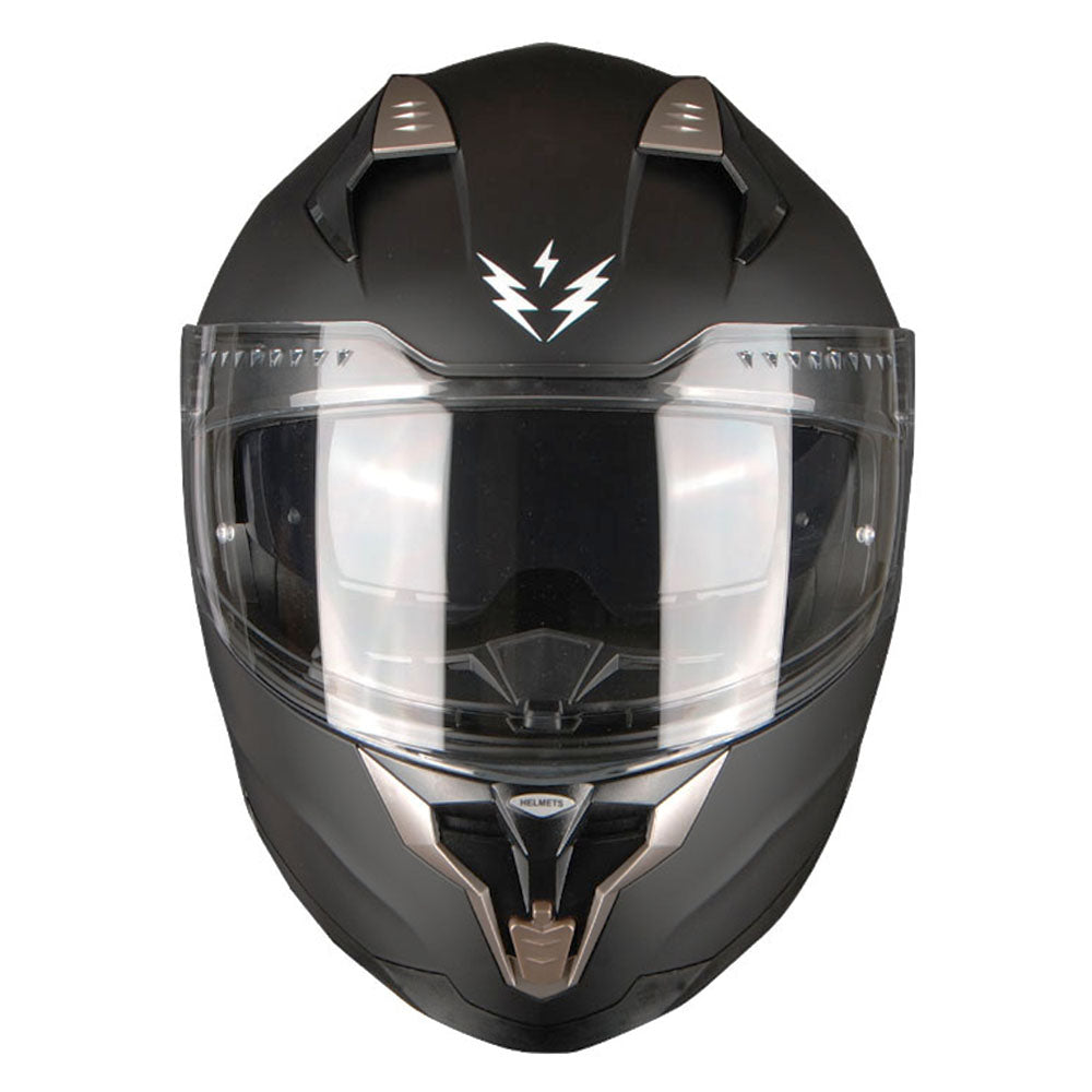 1Storm Motorcycle Modular Full Face Helmet Flip up Dual Visor Anti Fog Pinlock:  JHA119