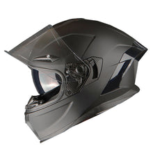 1Storm Motorcycle Full Face Helmet Dual Lens/Sun Visor + Motorcycle Bluetooth Headset