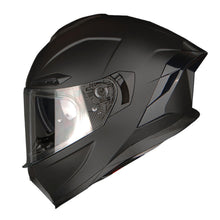 1Storm Motorcycle Full Face Helmet Dual Lens/Sun Visor + Motorcycle Bluetooth Headset