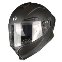 1Storm Motorcycle Full Face Helmet Dual Lens/Sun Visor + Motorcycle Bluetooth Headset