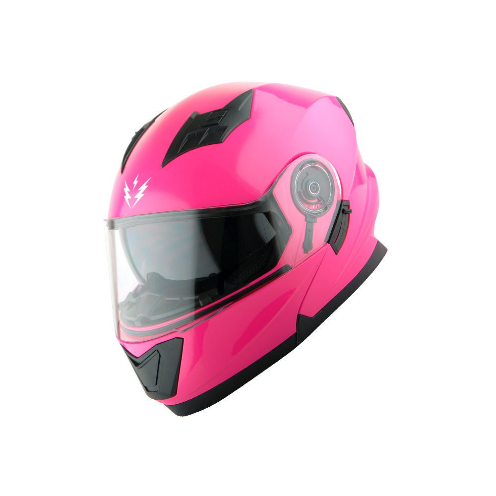 1Storm Motorcycle Modular Dual Visor Modular901 with LED Tail Light