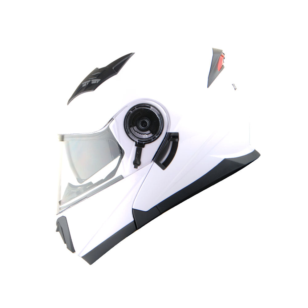 1Storm Motorcycle Modular Dual Visor Modular901 with LED Tail Light