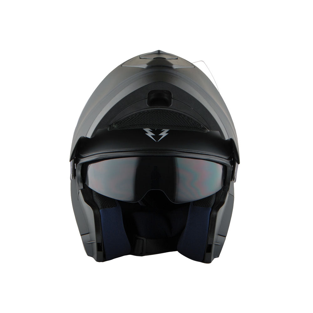 1Storm Motorcycle Modular Dual Visor Modular901 with LED Tail Light