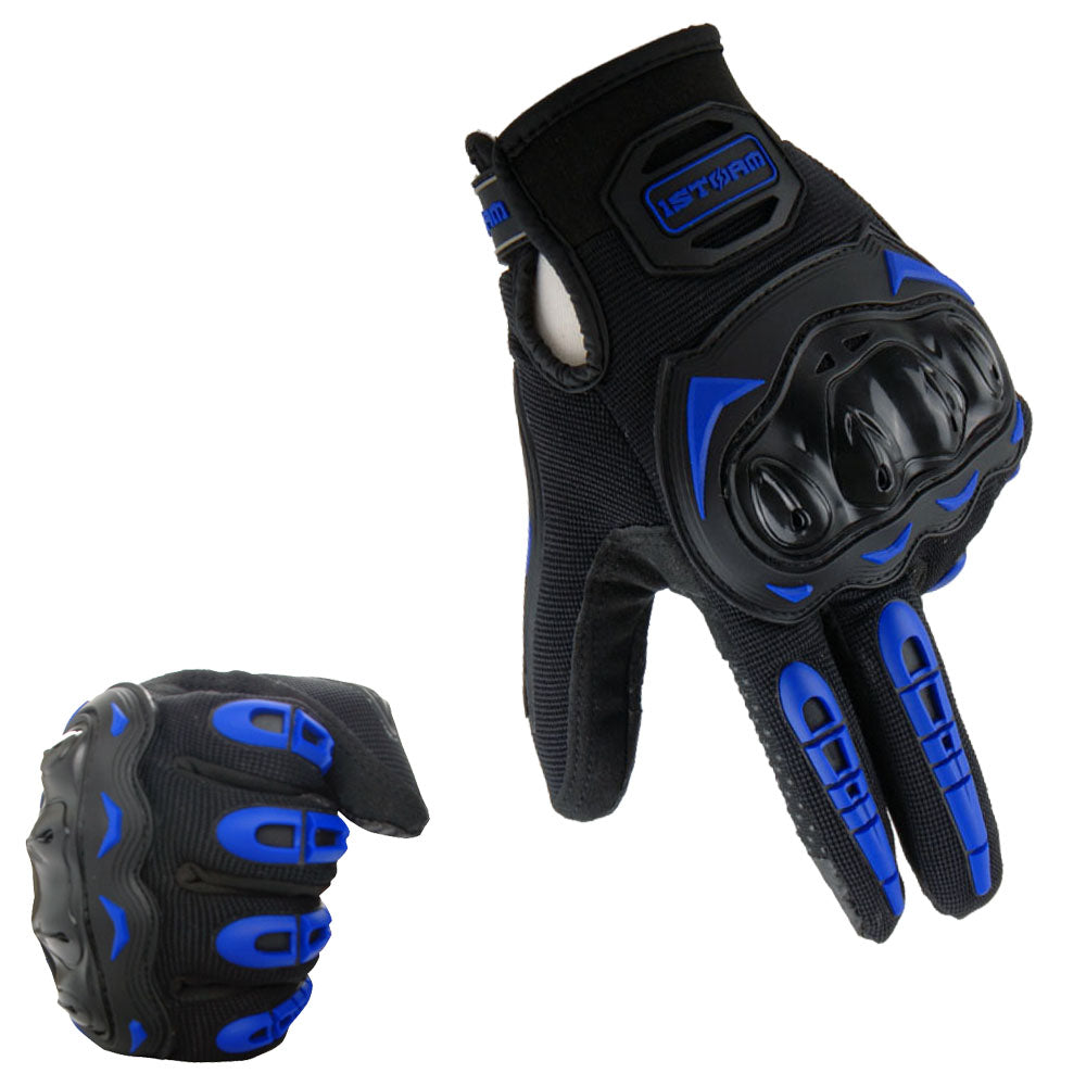 1Storm Motocross Motorcycle Gloves MCS17 BMX MX Bike Bicycle Cycling Hard Reinforced Knuckle Touch Screen