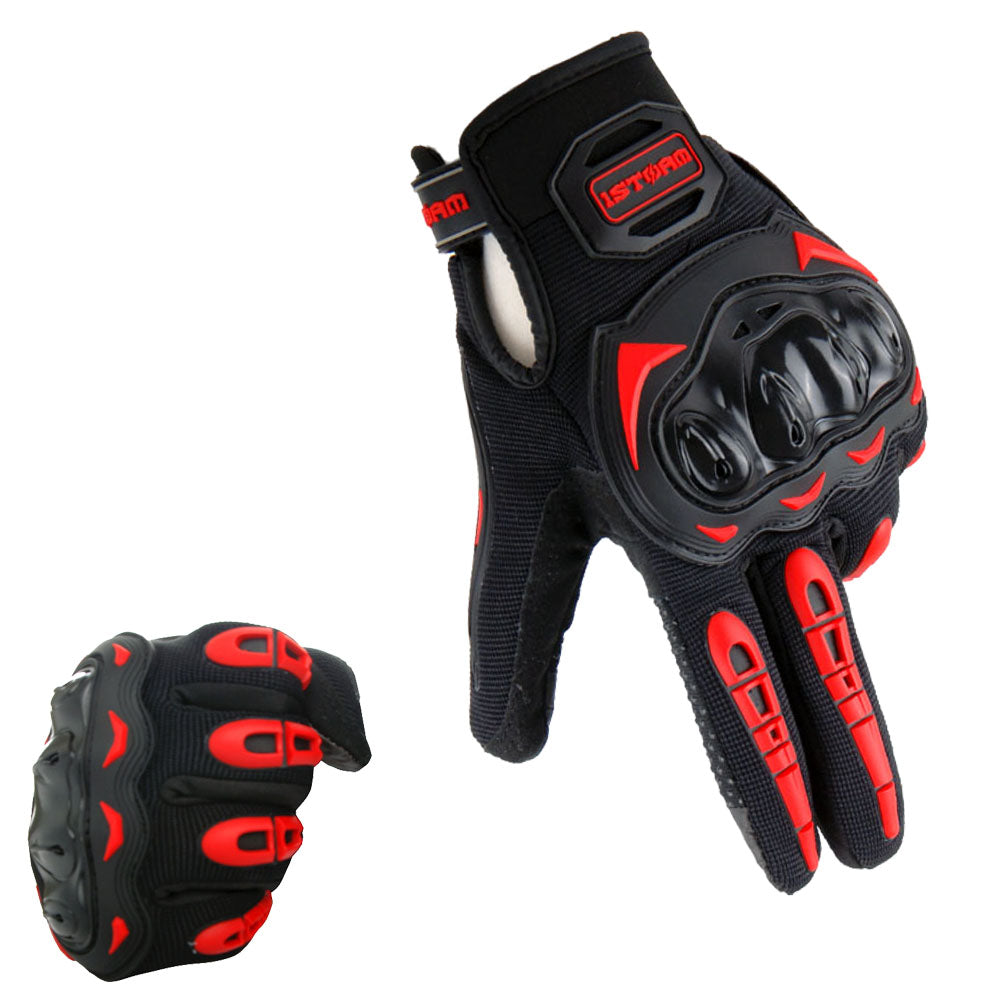 1Storm Motocross Motorcycle Gloves MCS17 BMX MX Bike Bicycle Cycling Hard Reinforced Knuckle Touch Screen