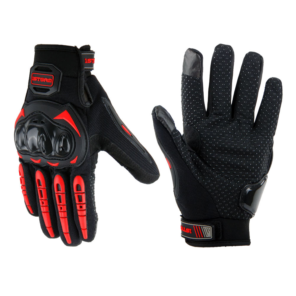 1Storm Motocross Motorcycle Gloves MCS17 BMX MX Bike Bicycle Cycling Hard Reinforced Knuckle Touch Screen