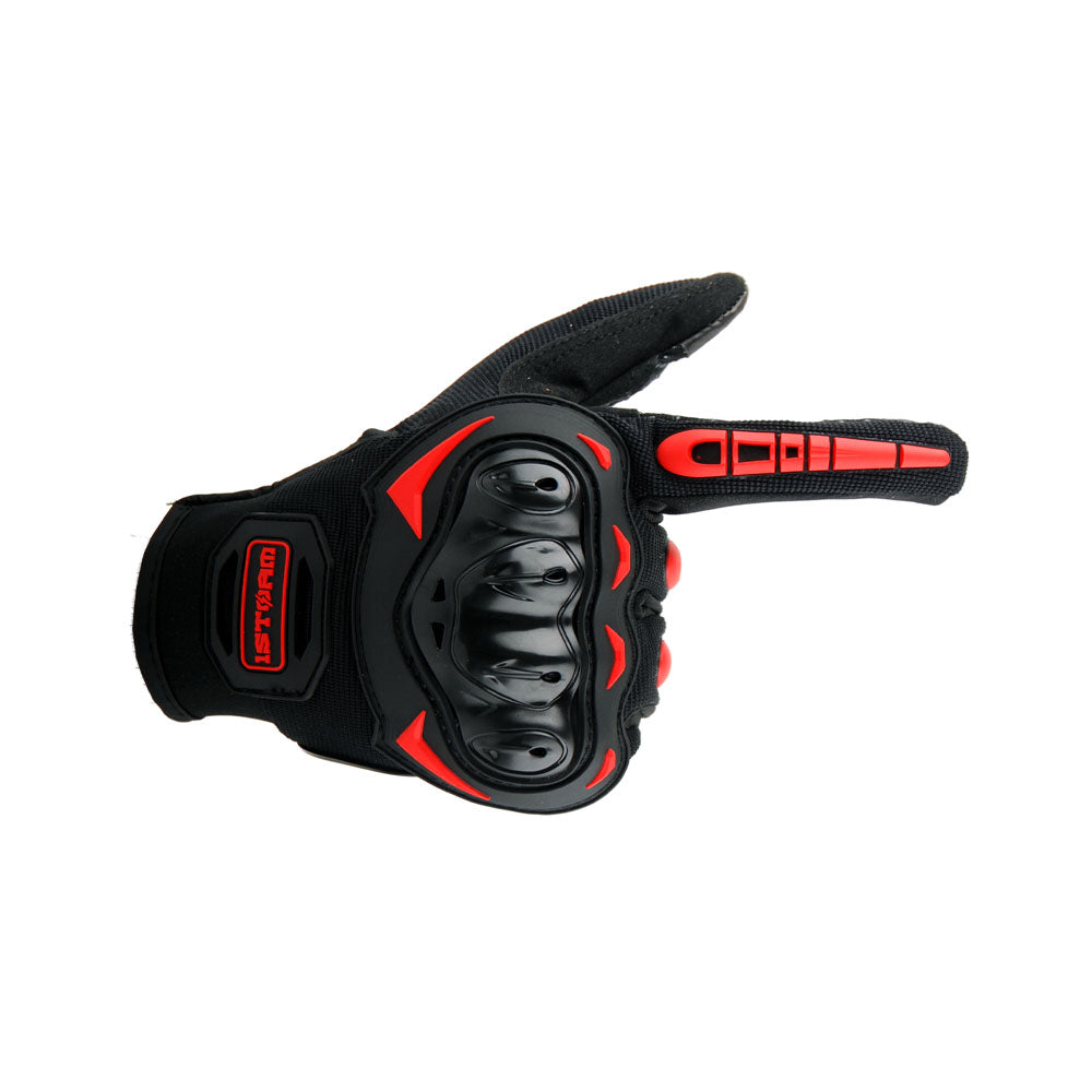 1Storm Motocross Motorcycle Gloves MCS17 BMX MX Bike Bicycle Cycling Hard Reinforced Knuckle Touch Screen