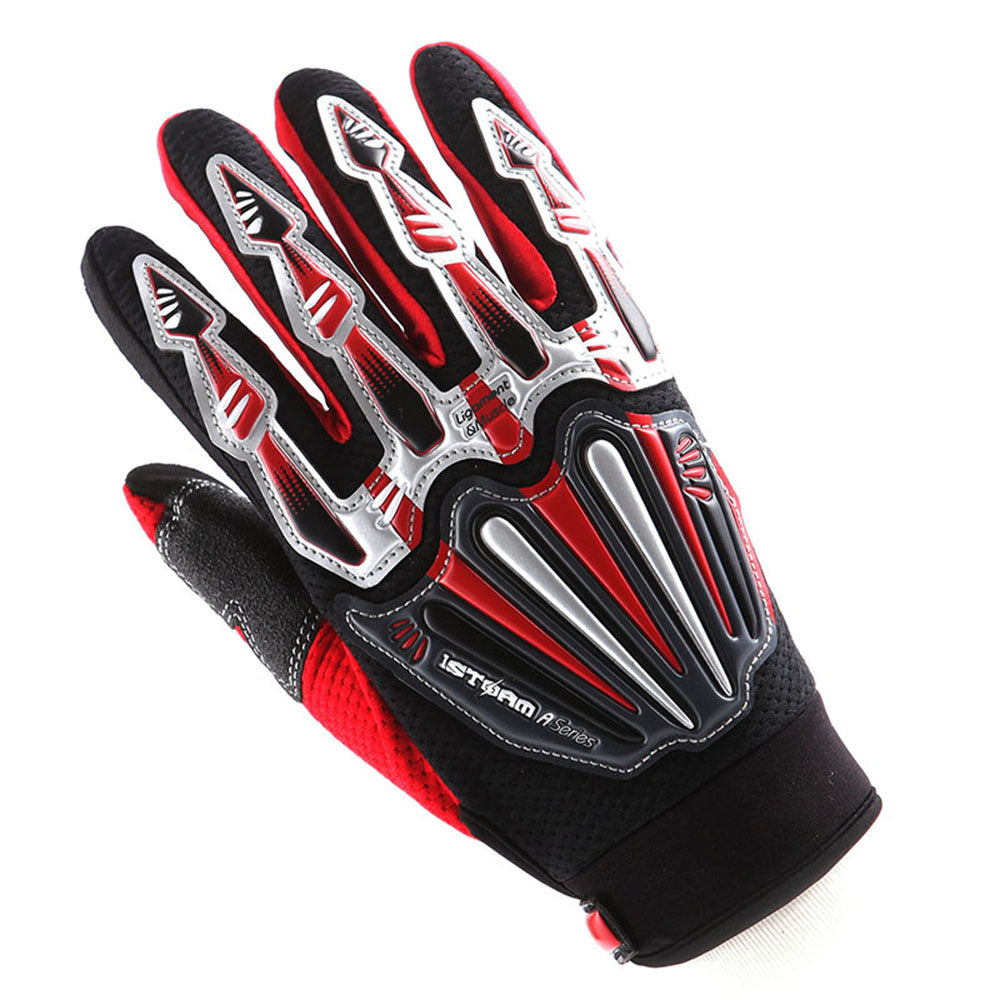 Youth Kids Motocross Gloves Motorcycle BMX MX ATV Dirt Bike Bicycle Cycling  Gloves Skeleton: MXA008(Youth)