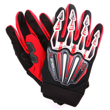 WOW Youth Kids Motorcycle Full Face Helmet Street Bike BMX MX + Skeleton Glove Bundle: HKY-B15