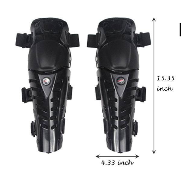 Motorcycle Motocross ATV Dirt Bike Adult Elbow/Knee Guard Protectors HP03 Black