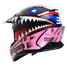 1Storm Adult Motocross Helmet BMX MX ATV Dirt Bike Downhill Mountain Bike Helmet Racing Style: HKY_SC09S