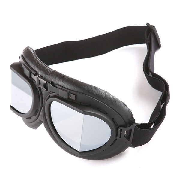 Motorcycle Goggles Scooter Mopeds Half Helmet Vintage Vespa Pilot Aviator Style: GK_T008