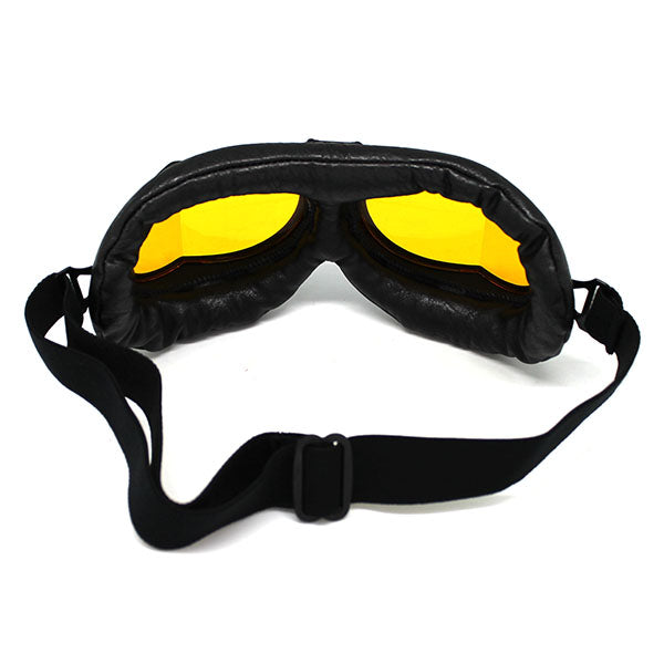 Motorcycle Goggles Scooter Mopeds Half Helmet Vintage Vespa Pilot Aviator Style: GK_T008