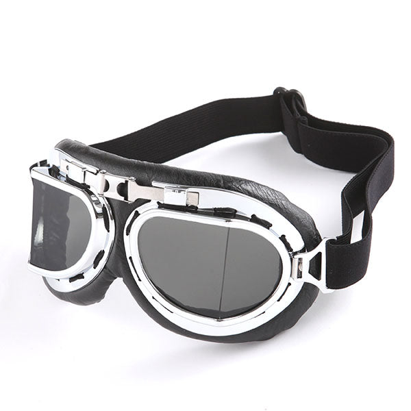 Motorcycle Goggles Scooter Mopeds Half Helmet Vintage Vespa Pilot Aviator Style: GK_T008