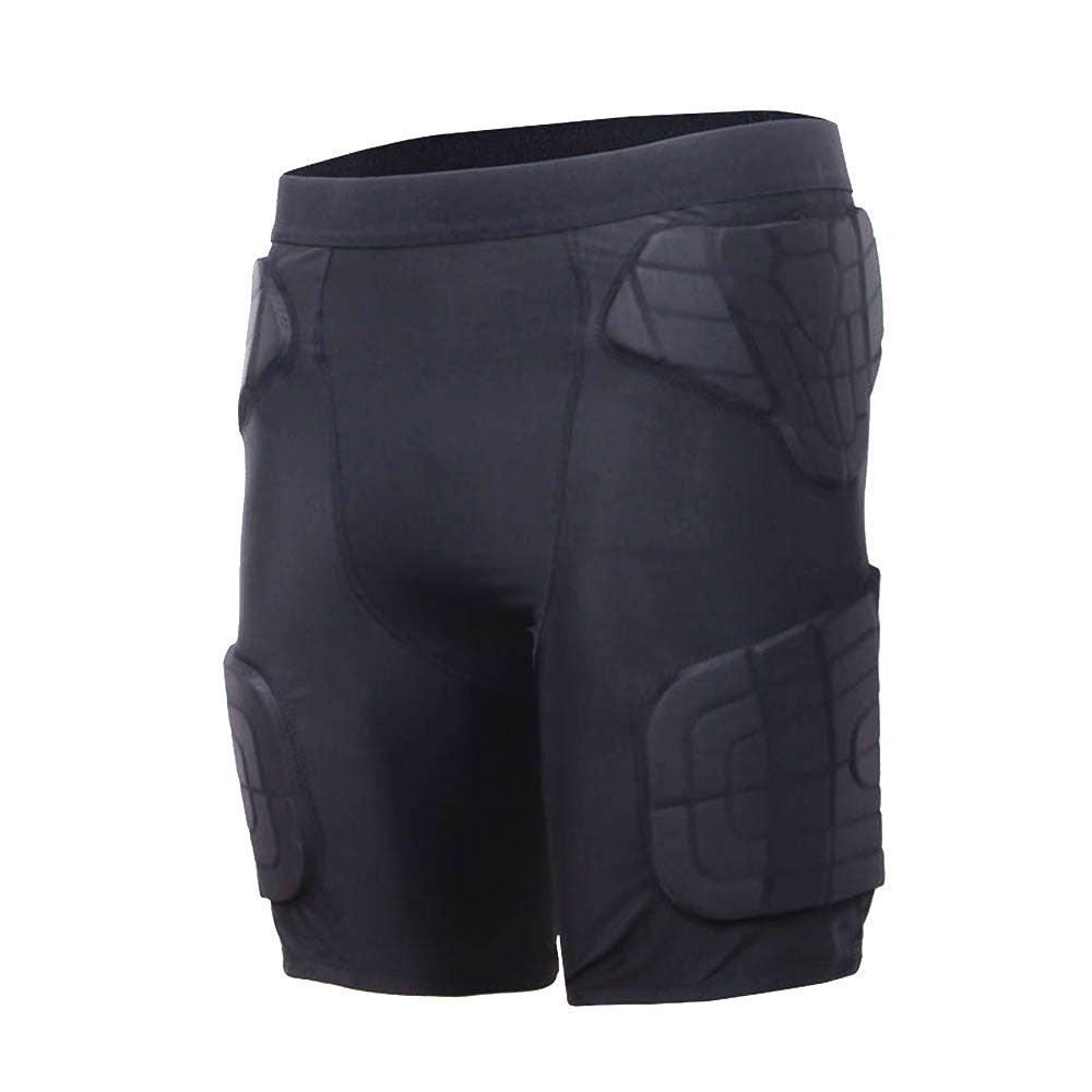 1Storm Men Lycra+EVA Anti-Collision Chest Protective Black Short Shirt/Pant for Football Baseball Basketball Bike Rugby Snowboard Ski Volleyball