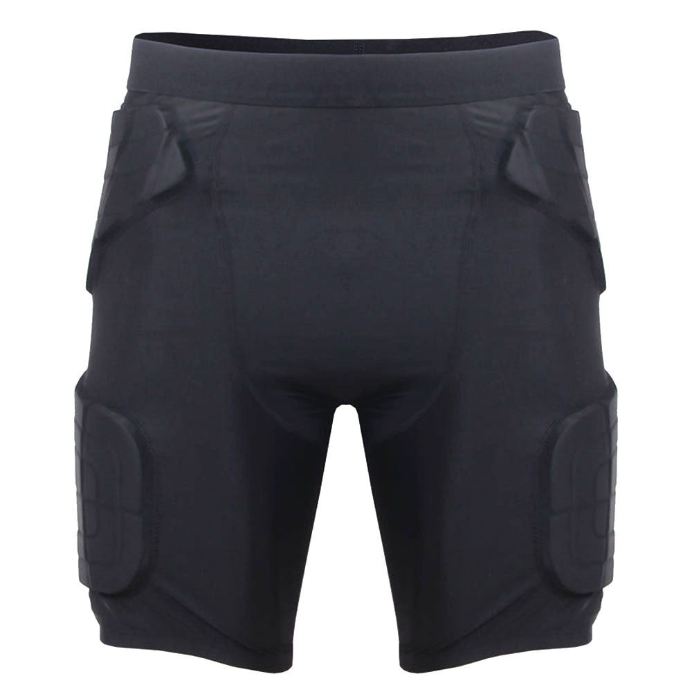 1Storm Men Lycra+EVA Anti-Collision Chest Protective Black Short Shirt/Pant for Football Baseball Basketball Bike Rugby Snowboard Ski Volleyball