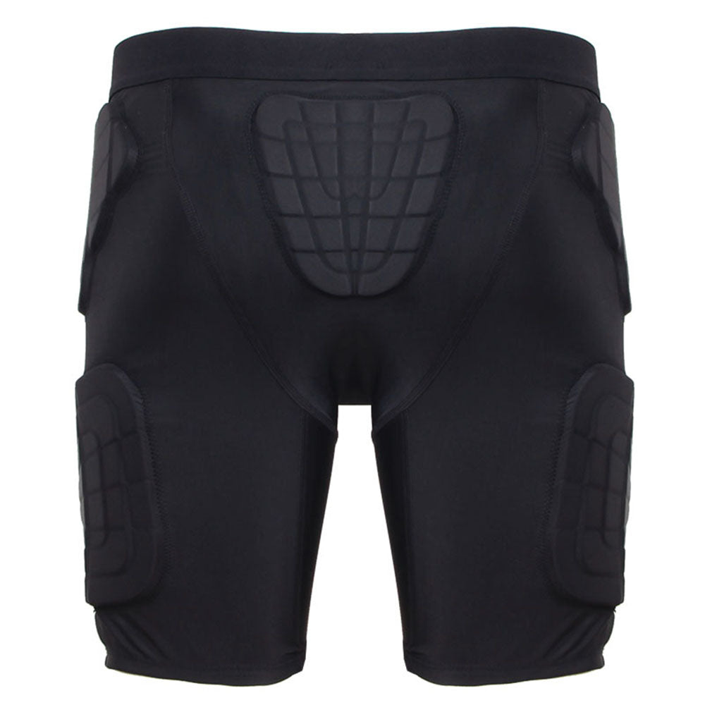 1Storm Men Lycra+EVA Anti-Collision Chest Protective Black Short Shirt/Pant for Football Baseball Basketball Bike Rugby Snowboard Ski Volleyball