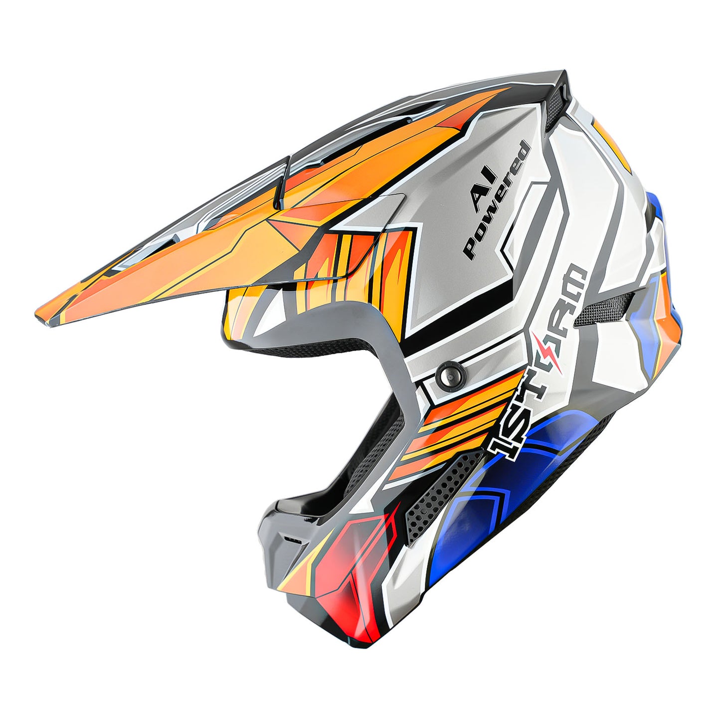 1Storm Youth Motocross Helmet Kids ATV Helmet T602 BMX MX Dirt Bike Go Kart Teenager