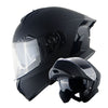 1Storm New Motorcycle Bike Modular Full Face Helmet Dual Visor Sun Shield: NOLED-X90