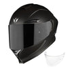 1Storm Motorcycle Full Face Helmet DOT Adults Street Bike Dual Visor Sun Inner Shield with One Extra Clear Shield: HJAH15