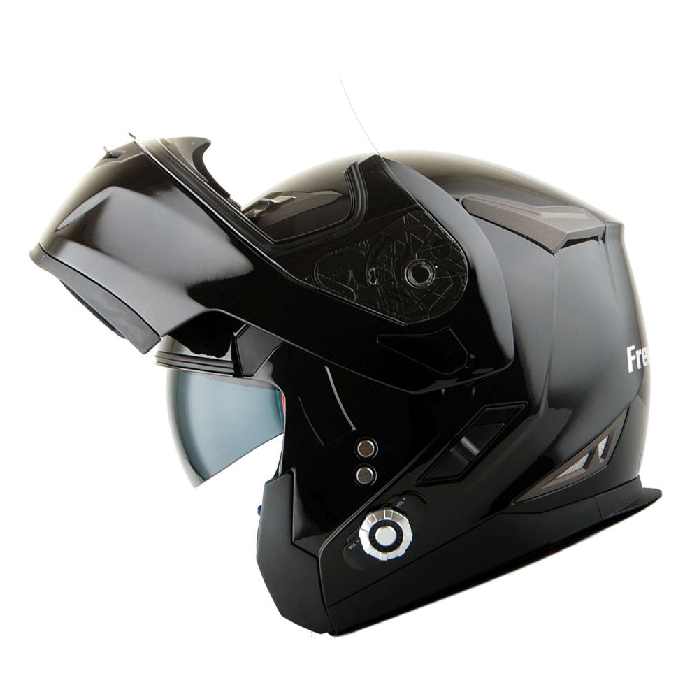 dot motorcycle bluetooth helmet Daytona Glide Modular Both visors are replaceable and coated with a scratch Martian Motorcycle Bluetooth Modular Full
